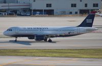 N121UW @ MIA - USAirways A320 - by Florida Metal