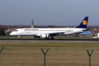 D-AEBD @ EBBR - Landing