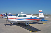 N6883V @ FWS - N6883V Mooney M20C FWS 9.10.05 - by Brian Johnstone