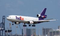 N312FE @ KFLL - MD-10-30F - by Mark Pasqualino