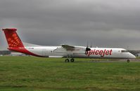 VT-SUG @ EGHH - Departing to Malta on next stage of delivery to Delhi - by John Coates