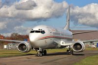 EI-EEW @ EGHH - ex paintshop - by John Coates