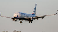 TC-SNR @ EDDR - short final RW27 - by Friedrich Becker