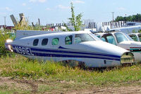 N961EL @ CZVL - Beech A60 Duke [P-154] Edmonton-Villeneuve~C 24/07/2008 - by Ray Barber