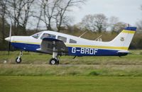 G-BRDF @ EGSV - Departing from Old Buckenham. - by Graham Reeve