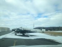 N26PL @ KVGC - Beech 18 for sale at Hamilton airport -Hamilton, NY - by Budd Allemang