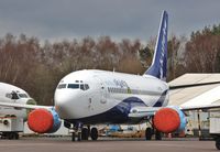 G-STRJ @ EGHH - Awaiting delivery - by John Coates
