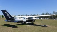 VH-FRT @ YCAB - Registered by Adrenalin Skydivers P/L in Brisbane Australia.
This plane was involved in tragedy today (22/3/14) - 5 have died.
Based at Caboolture Airfield for skydiving over Bribie Island beaches, Caboolture is approximately 50kms from Brisbane City. - by Mary Jo