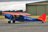 G-FAVC @ EGHH - Resident taxiing home - by John Coates