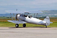 CF-QJV @ CYBW - Boeing Stearman B75N1 Kaydet [75-6804] Calgary-Springbank~C 22/07/2008 - by Ray Barber