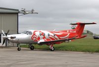 M-NGSN @ EGHH - At Pilatus Centre - by John Coates