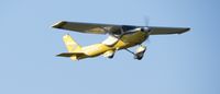 N5459J @ KLVJ - Upwind Rwy 14, student first solo flight - by Celine Thomerson