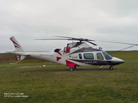 G-FVIP @ 0000 - G-FVIP on Lundy, Bristol Channel. The aircraft had brought a BBC film crew over to the island