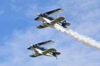 G-DIII @ EGSV - In formation with G-ZIII - by Graham Reeve