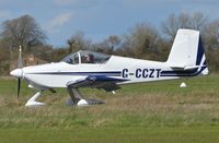 G-CCZT @ EGSV - Just landed. - by Graham Reeve