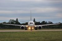 EI-DLE @ EGHH - Turning to line up - by John Coates