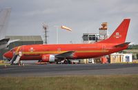 G-ZAPV @ EGHH - Cargo apron - by John Coates