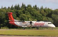 VT-SUH @ EGHH - Departing to Malta on next stage of delivery to India - by John Coates