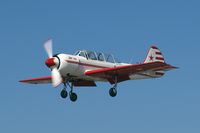 N6213K @ T67 - N6213K Yak 52  1 T67 14.3.08 - by Brian Johnstone