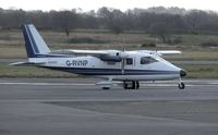 G-RVNP @ EGFH - Visiting P-68B Victor operated by Ravenair Aircraft. - by Roger Winser
