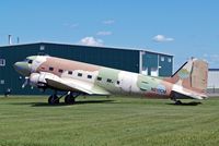 N215CM @ CZVL - Douglas DC-3C-47B-15-DK [15347/26792] Edmonton-Villeneuve~C 24/07/2008