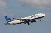 N653JB @ KFLL - Airbus A320