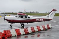 N67JK @ EGSH - Just landed. - by Graham Reeve