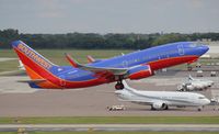 N284WN @ TPA - Southwest 737-700 - by Florida Metal