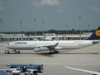 D-AIGU @ EDDM - Lay over in Munich - by George Brown