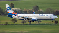 TC-SNO @ EDDR - on final RW09 - by Friedrich Becker