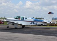 N311Z @ LAL - Beech 33 - by Florida Metal