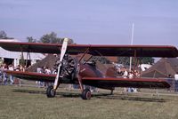 F-AZMZ @ LFFQ - Boeing-Stearman E-75 rebuilt by Salis Aviation as a Latécoère 171 (c/n 75-SA-98) on display at La Ferté-Alais, 2004 airshow. - by J-F GUEGUIN