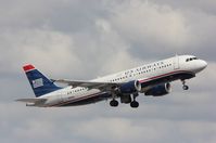 N118US @ KFLL - Airbus A320 - by Mark Pasqualino