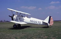 N55570 @ 04FA - This is an ex-Carlstrom Field PT-17 from WW11, plane number #99. - by Larry Johnson