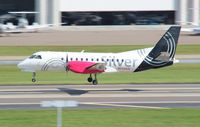 N334AG @ TPA - Silver Airways Saab 340B - by Florida Metal