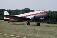 N49AG @ LFFQ - Taxiing after landing at La Ferté-Alais, 2004 airshow. - by J-F GUEGUIN