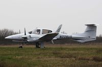 N228US @ EGFH - Visiting Diamond Star, shortly after landing on runway 22 at eGFH. - by Derek Flewin