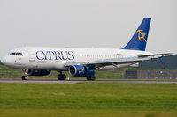 5B-DCL @ EGSS - London Stansted - Cyprus Airways - by KellyR115