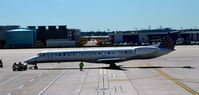 N14960 @ KIAH - Pushback Houston - by Ronald Barker
