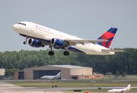 N348NB @ DTW - Delta A319 - by Florida Metal