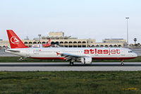 TC-ATR @ LMML - A321 TC-ATR Atlasjet. - by Raymond Zammit