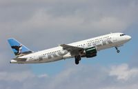 N218FR @ KFLL - Airbus A320