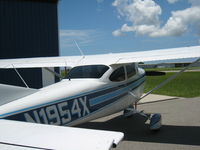 N1954X @ KTPF - All new windows and photo port - by Ted Storm