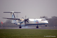 G-JECX @ EGCC - Arrival 05R Manchester EGCC