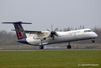 G-ECOH @ EGCC - Early Morning Arrival 05R Manchester EGCC