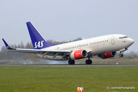 LN-TUK @ EGCC - Early Morning Arrival 05R Manchester EGCC
