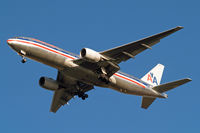 N771AN @ EGLL - Boeing 777-223ER [29579] (American Airlines) Home~G 18/01/2011. On approach 27R. - by Ray Barber