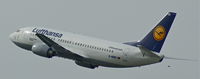 D-ABEC @ EDDL - Lufthansa, seen here climbing out after take off RWY 23L at Düsseldorf Int'l(EDDL) - by A. Gendorf