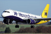 G-MRJK @ EGGW - London Luton - Monarch Airlinnes