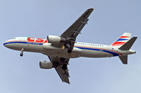 OK-MEJ @ EGLL - Airbus A320-214 [3097] (CSA Czech Airlines) Home~G 28/10/2009. On approach 27R. - by Ray Barber